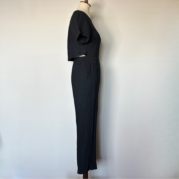 Modern Citizen Isabel Open Back Button Up Jumpsuit - Picture 12 of 14
